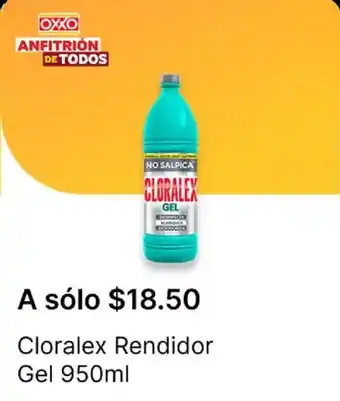 Cloralex rendidor gel