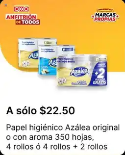 OXXO Azálea papel higiénico oferta