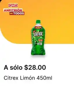 OXXO Citrex limón oferta