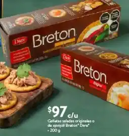 Walmart Express Dare Breton galletas saladas oferta