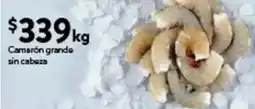 Walmart Express Camarón grande sin cabeza oferta