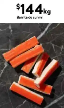 Walmart Express Barrita de surimi oferta