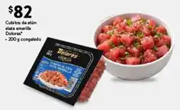 Walmart Express Dolores cubitos de atún aleta amarilla oferta