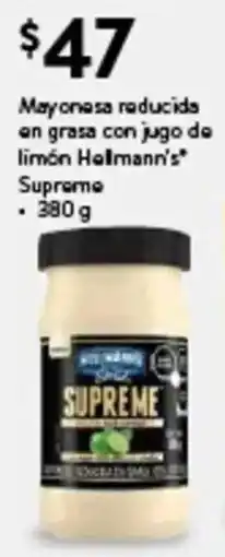 Walmart Express Hellmann's Supreme mayonesa oferta