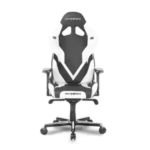Silla Gamer DXRacer Serie G / Blanco con negro