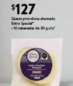 Walmart Express Extra Special queso provolone ahumado oferta