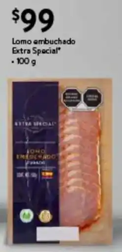 Walmart Express Extra Special lomo embuchado oferta