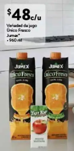 Walmart Express Jumex Unico Fresco jugo oferta