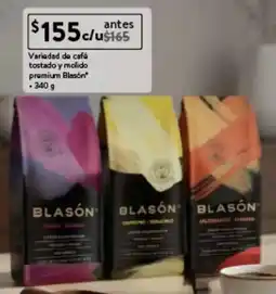 Walmart Express Blasón café tostado y molido premium oferta