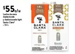 Walmart Express Santa Clara leche de vaca deslactosada y deslactosada light oferta