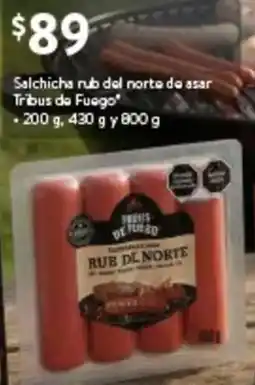 Walmart Express Tribus del Fuego salsicha rub del norte de asar oferta