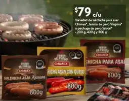 Walmart Express Chimex salsicha para asar oferta