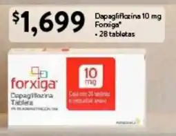 Walmart Express Forxiga dapagliflozina 10 mg oferta