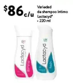 Walmart Express Lactacyd shampoo intimo oferta