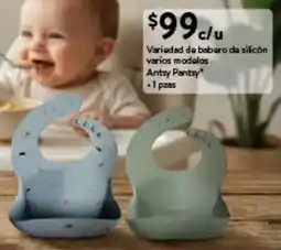 Walmart Express Antsy Pantsy babero de silicon oferta