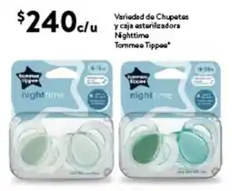 Walmart Express Tommee Tippee Nighttime chupetes oferta