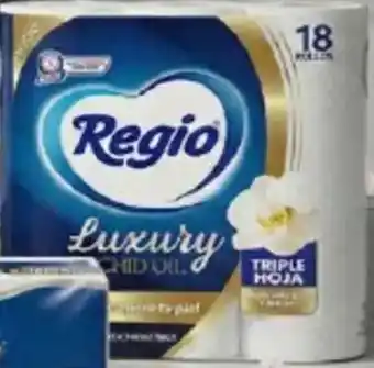 Regio Luxury Orchid Oil papel higienico