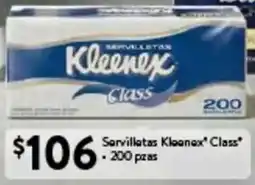 Walmart Express Kleenex Class servilletas oferta