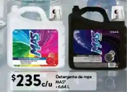 Walmart Express MAS detergente de ropa oferta