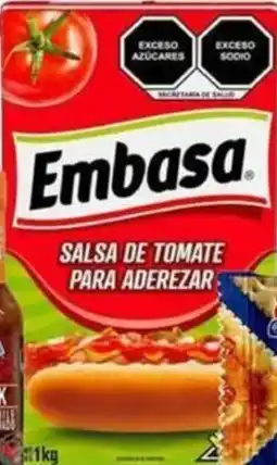 Bodega Aurrerá Emabasa salasa de tomate para aderezar oferta