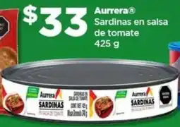 Bodega Aurrerá Aurrera sardinas en salsa de tomate oferta