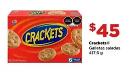 Bodega Aurrerá Crackets galletas saladas oferta