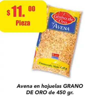 Avena en Hojuelas Grano de Pro de 450gr