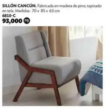 BetterWare Sillón Cancún 70x85x63cm 6810-C oferta