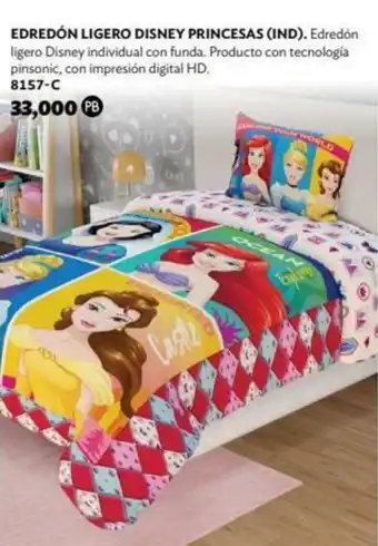 Edredón Ligero Disney Princesas 8157-C
