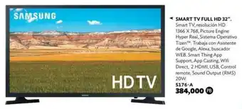 Samsung Smart TV Full HD 32" 5176-A