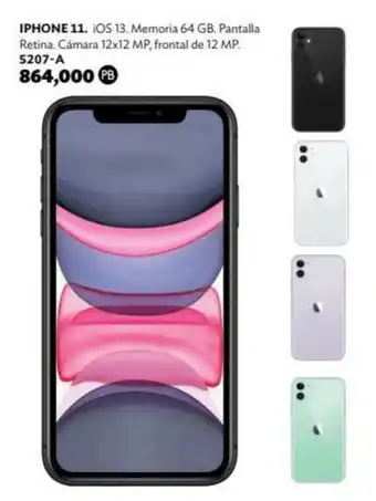 iPhone 11 64GB 5207-A