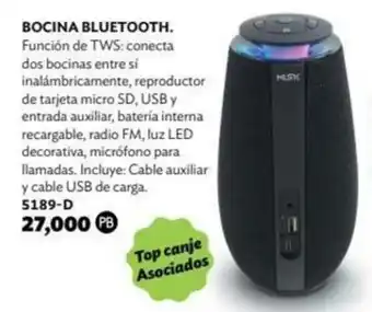 Bocina Bluetooth 5189-D
