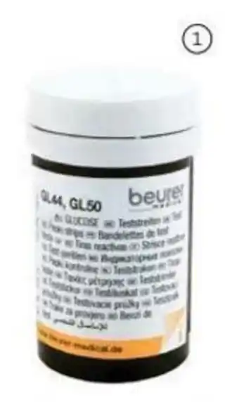 Tiras Reactivas para Medidor de Glucemia 4326-D