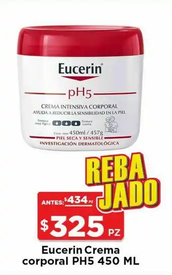 HEB Crema corporal eucerin oferta