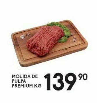 Alsuper Carne molida de pulpa premium kg oferta