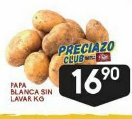 Alsuper Papa blanca sin lavar oferta