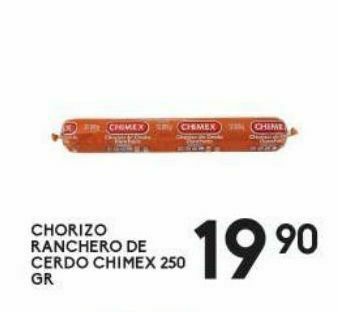 Alsuper Chorizo chimex oferta