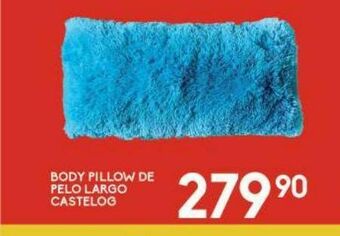 Alsuper Body pillow de pelo largo castelog oferta