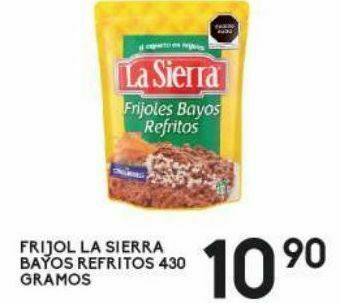 Alsuper Frijoles refritos la sierra oferta
