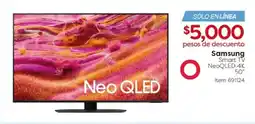 Costco Samsung Smart TV NeoQLED 4K 50" oferta