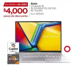 Costco Asus Vivobook 16 oferta