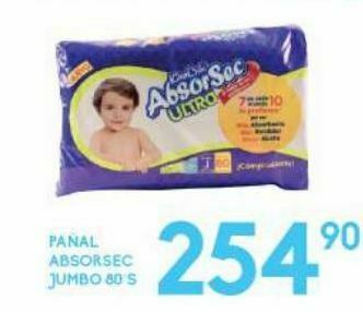 Alsuper Pañales absorsec oferta