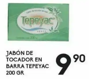 Alsuper Jabón de tocador tepeyac oferta