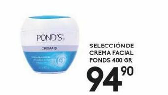 Alsuper Crema facial pond's oferta