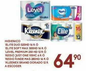 Alsuper Papel higiénico a escoger oferta