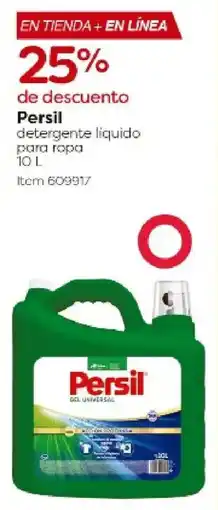 Costco Persil detergente liquido oferta