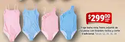 Soriana Mercado Traje baño niña Teens i oferta