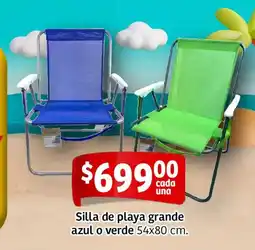 Soriana Mercado Silla de playa grande oferta