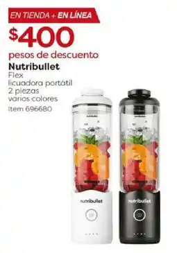 Costco Nutribullet Flex licuadora portatil oferta