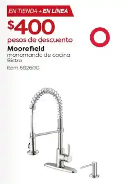Costco Moorefield monomando de cocina bistro oferta
